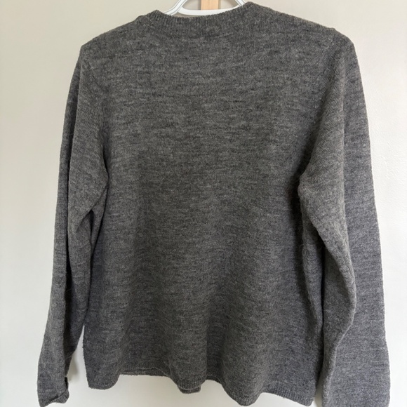 Minimum Wool-Acrylic Grey Sweater - Picture 2 of 4
